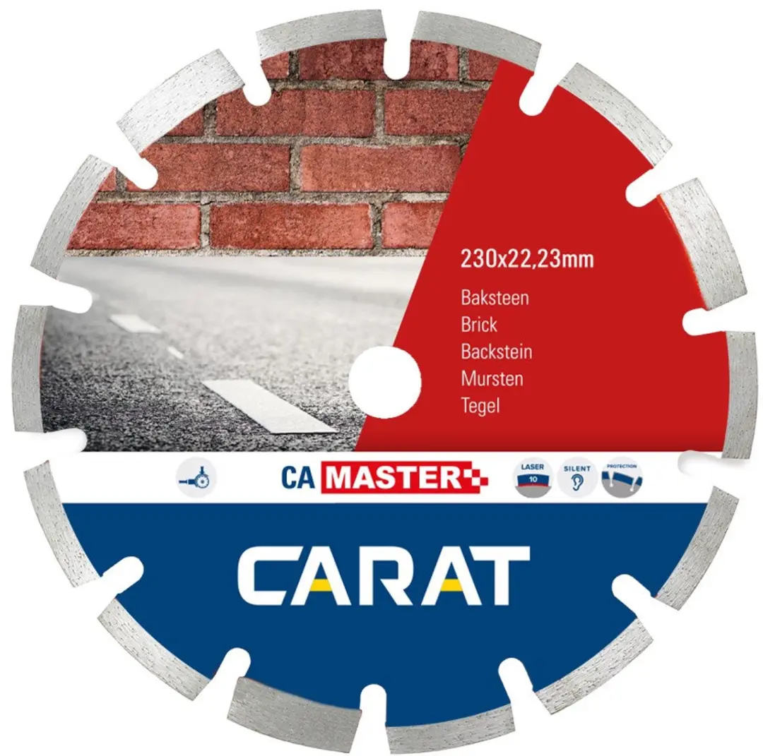 Carat CAM2303000 Diamantzaag Baksteen/Asfalt Ø230mm - afbeelding 3 van 3