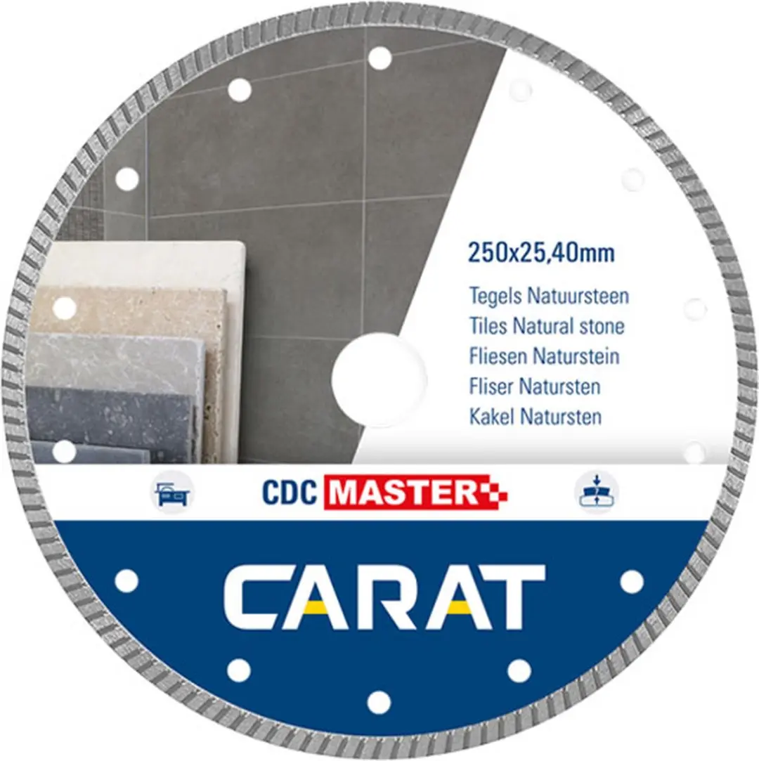 Carat CDC Master CDCM250400 Diamantzaagblad Ø250mm - afbeelding 3 van 3