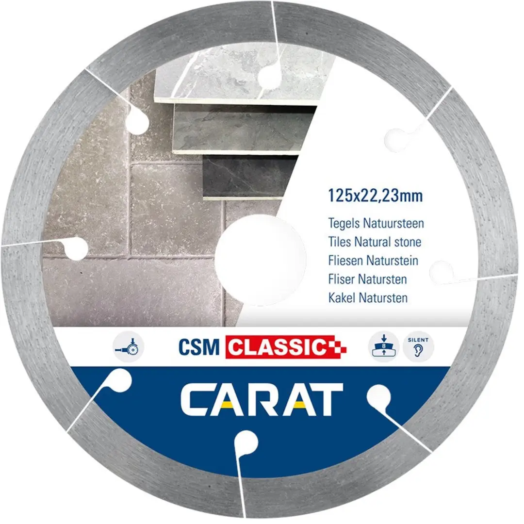Carat CSMC180400 Diamantzaagblad tegels - Ø180mm - afbeelding 2 van 3