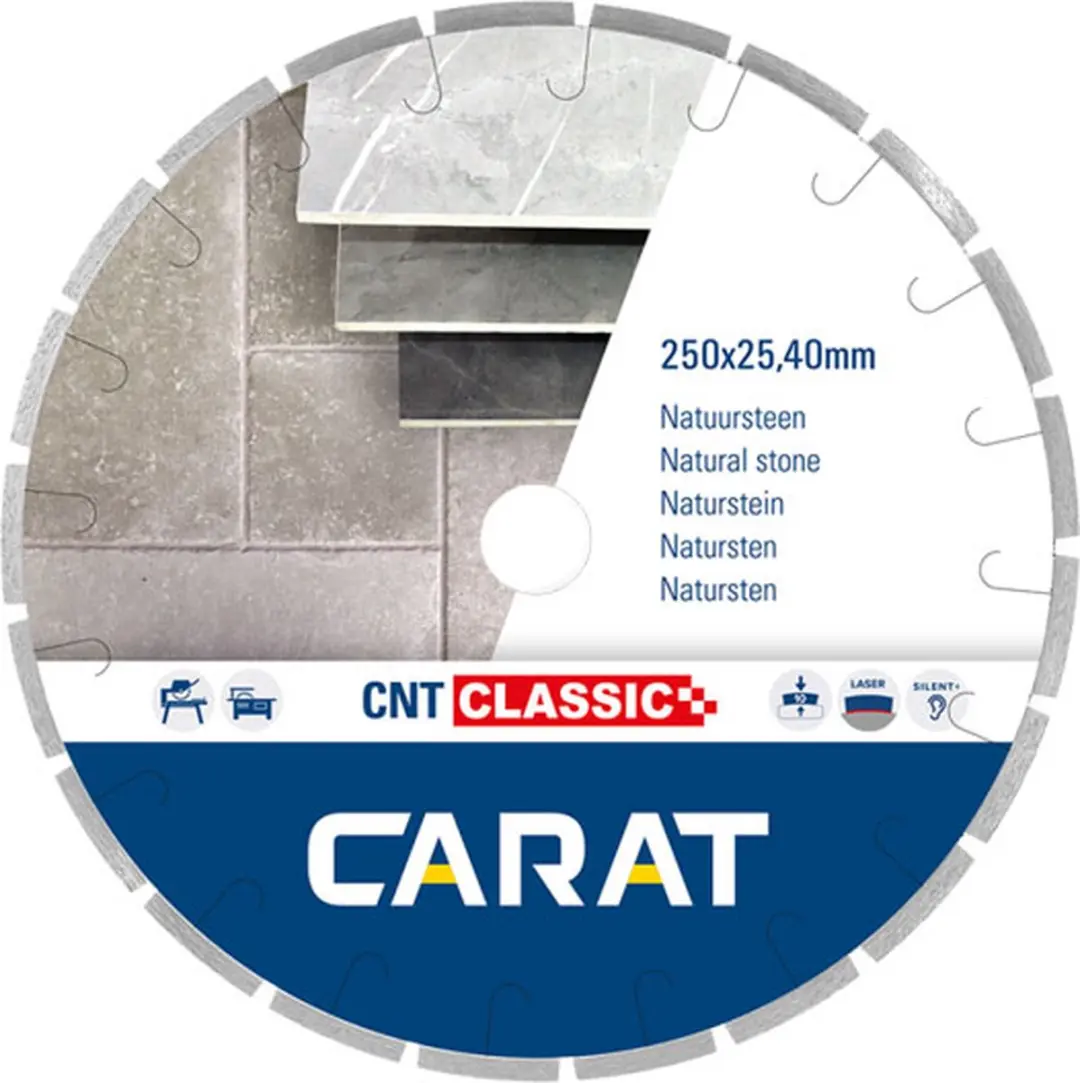 Carat CNTC250400 Diamantzaagblad Natuursteen