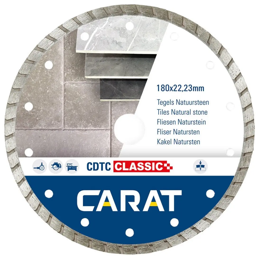 Carat CDTCC18030 Diamantzaagblad Ø180mm