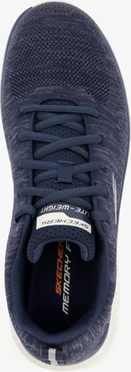 Skechers Track-Front Runner Heren Sneakers - Blauw - afbeelding 4 van 6