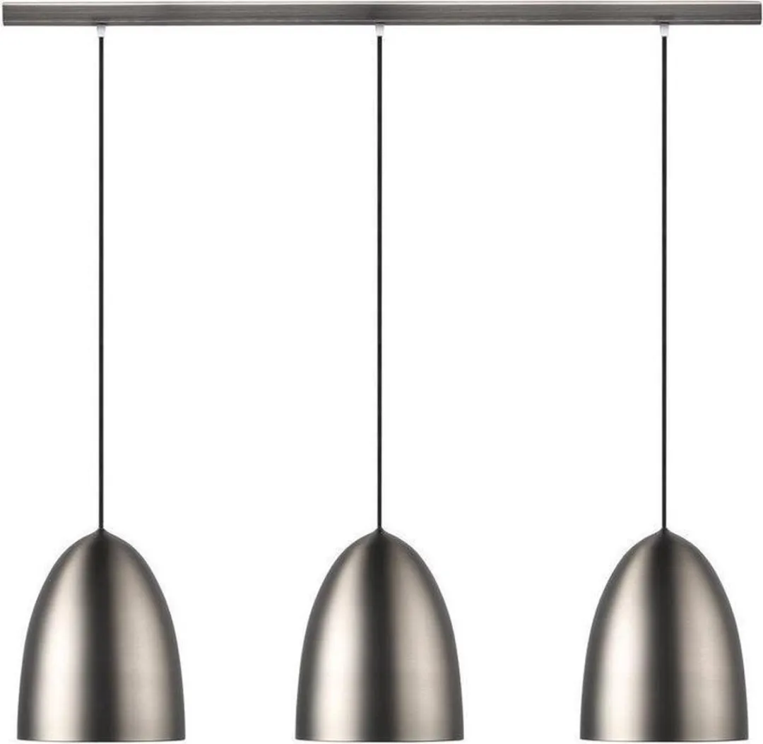 Nordlux Nexus 20 Trio Plafondlamp - 3x8W - Geborsteld chroom
