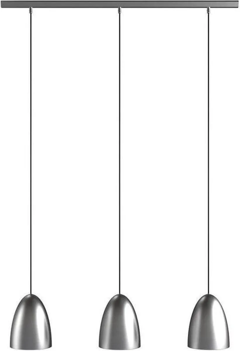 Nordlux Nexus 20 Trio Plafondlamp - 3x8W - Geborsteld chroom
