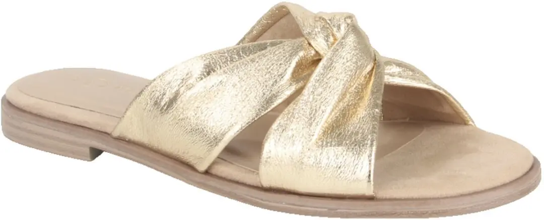 Marco Tozzi 2-27107-46-940 dames slippers maat 40 metallic