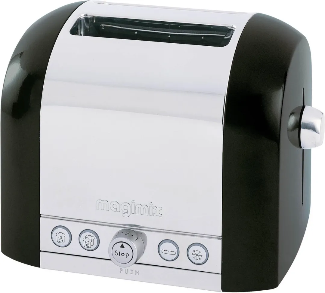 Magimix Classic 2 Slots Broodrooster 1150W - Zwart