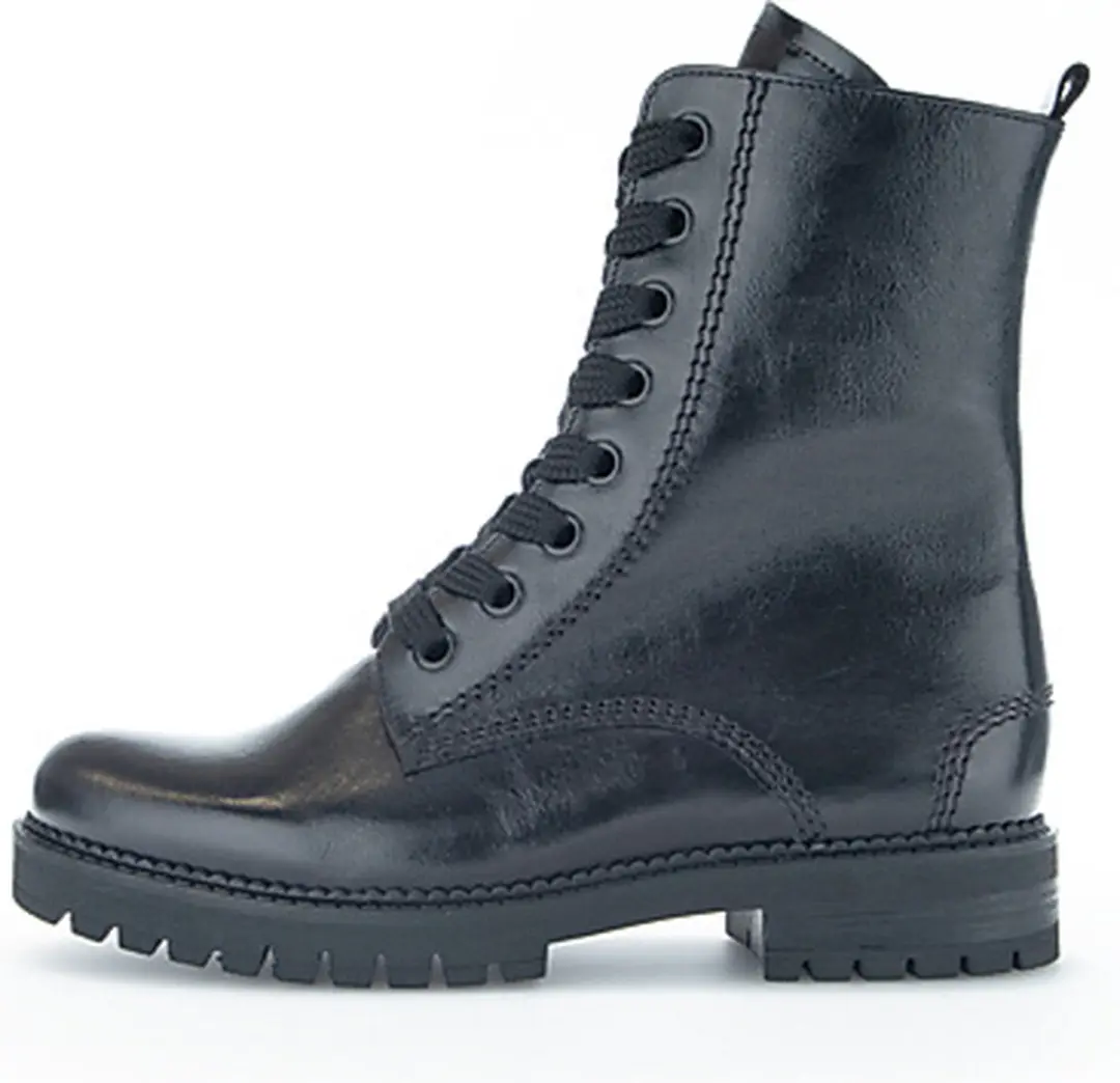 Zwarte Gabor Veterboots