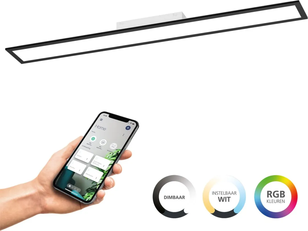 EGLO connect.z Moradillo Smart LED Paneel 119.5x15cm