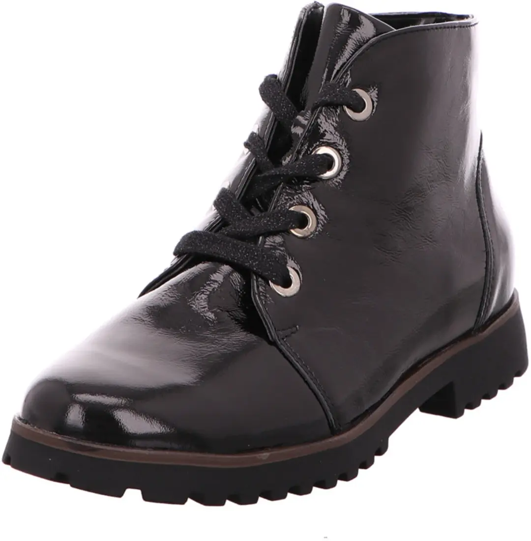 Wäldlaufer Lak H Booty Dames Veterschoenen - Zwart - afbeelding 6 van 6