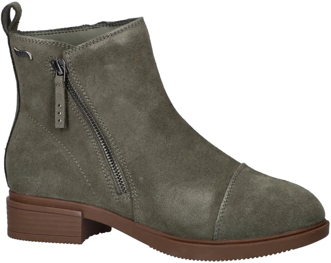Skechers Arch Fit Tenley dames enkellaars - Kaki - Maat 39