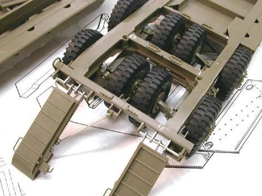 Tamiya US 40ton Tank Transporter Wagon 35230 - 1:35 - Modelbouwpakket