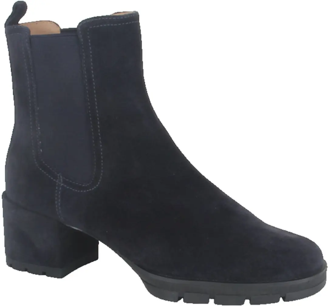 Unisa JINO_BS NAVY dames enkellaarzen gekleed maat 38 blauw
