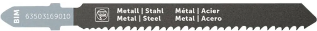 Fein BIM 63 T1.9/2.2 MS Decoupeerzaagblad Metaal - 5 Stuks