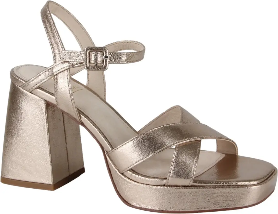 La Strada 2201027-1643 GOLD dames sandalen gekleed maat 41 metallic