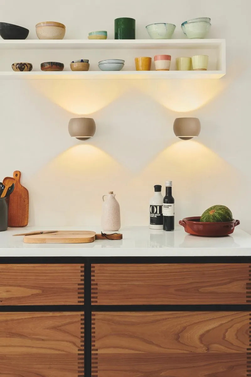Nordlux Belir Wandlamp E14 - 5W - Bruin