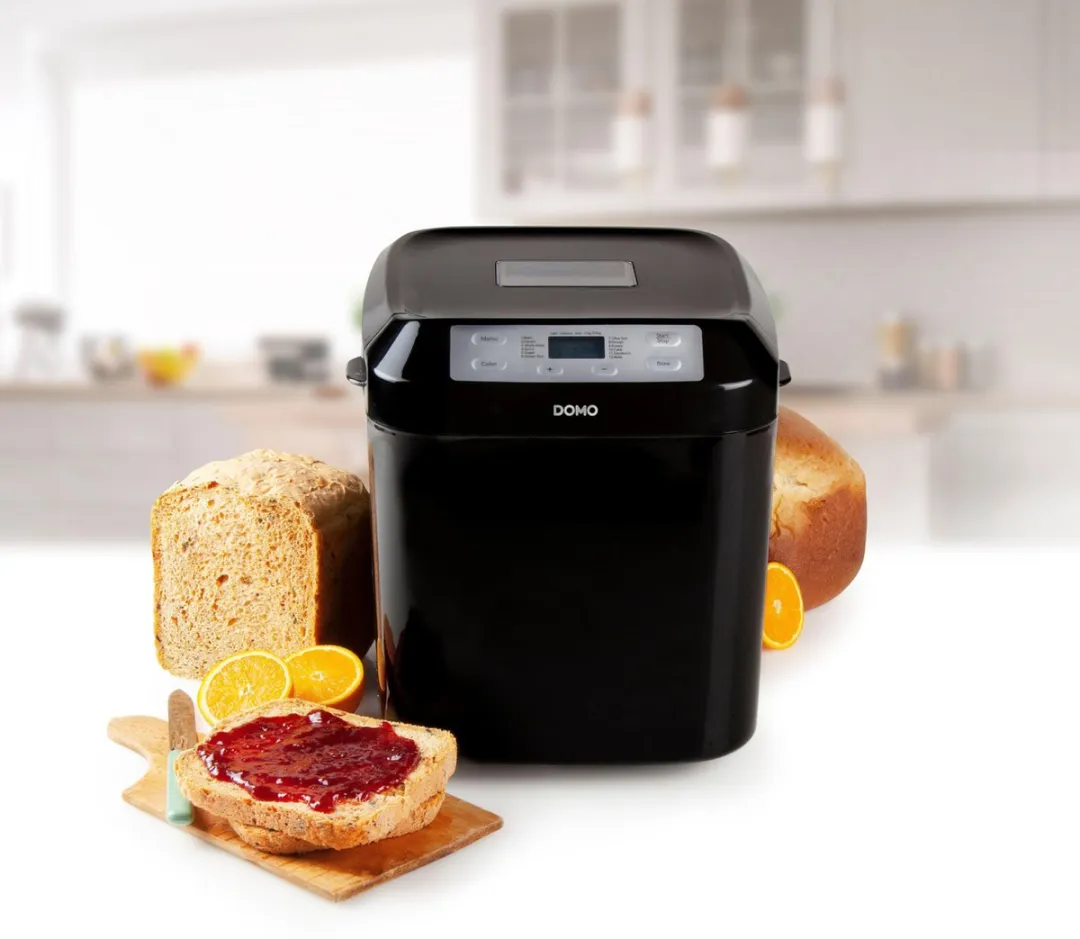 Domo B3974 Broodbakmachine - 12 Programma's 1000g - Zwart
