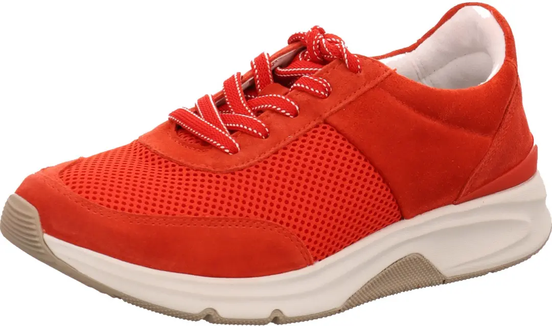 Gabor unisex veterschoenen rood maat 38