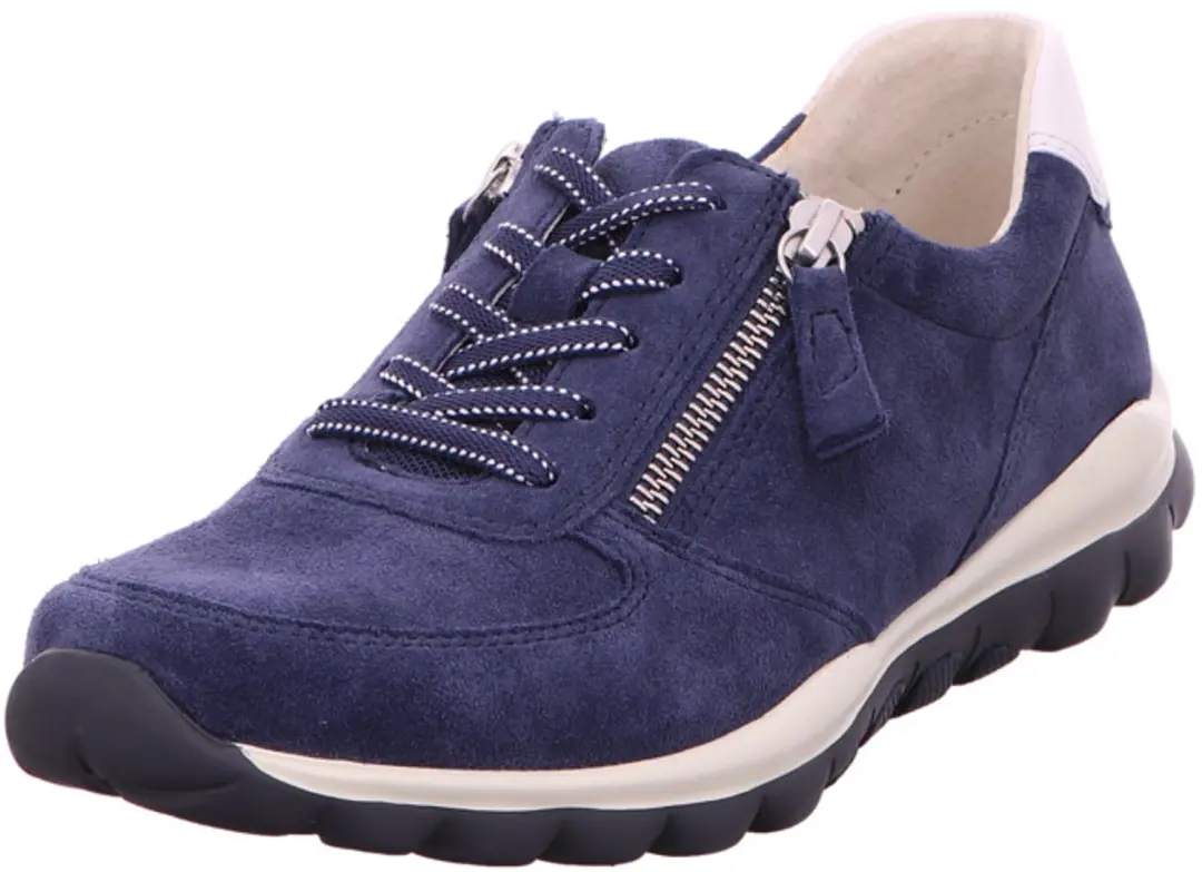 Gabor dames veterschoenen blauw maat 44