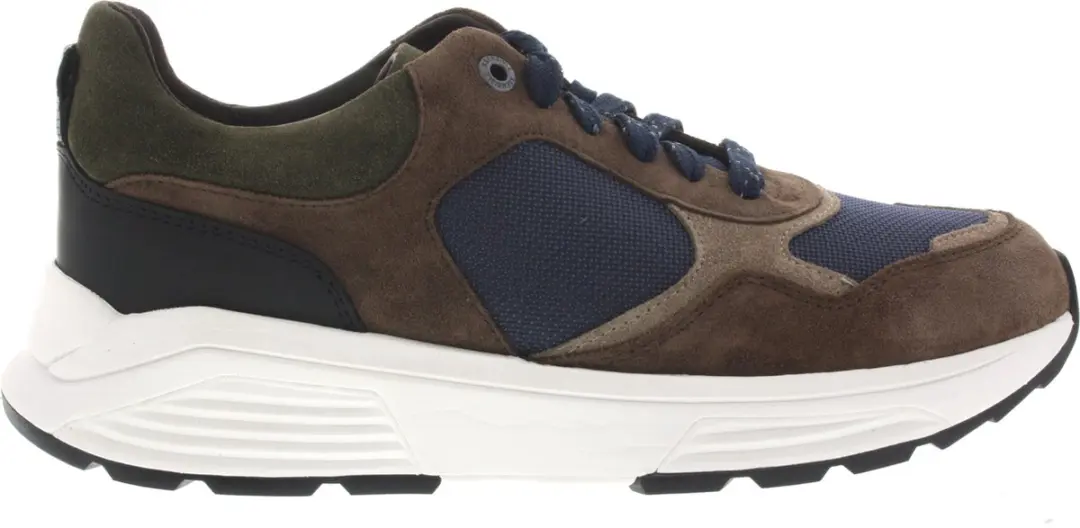 Heren Veterschoenen Xsensible Rialto Brown Combi Bruin