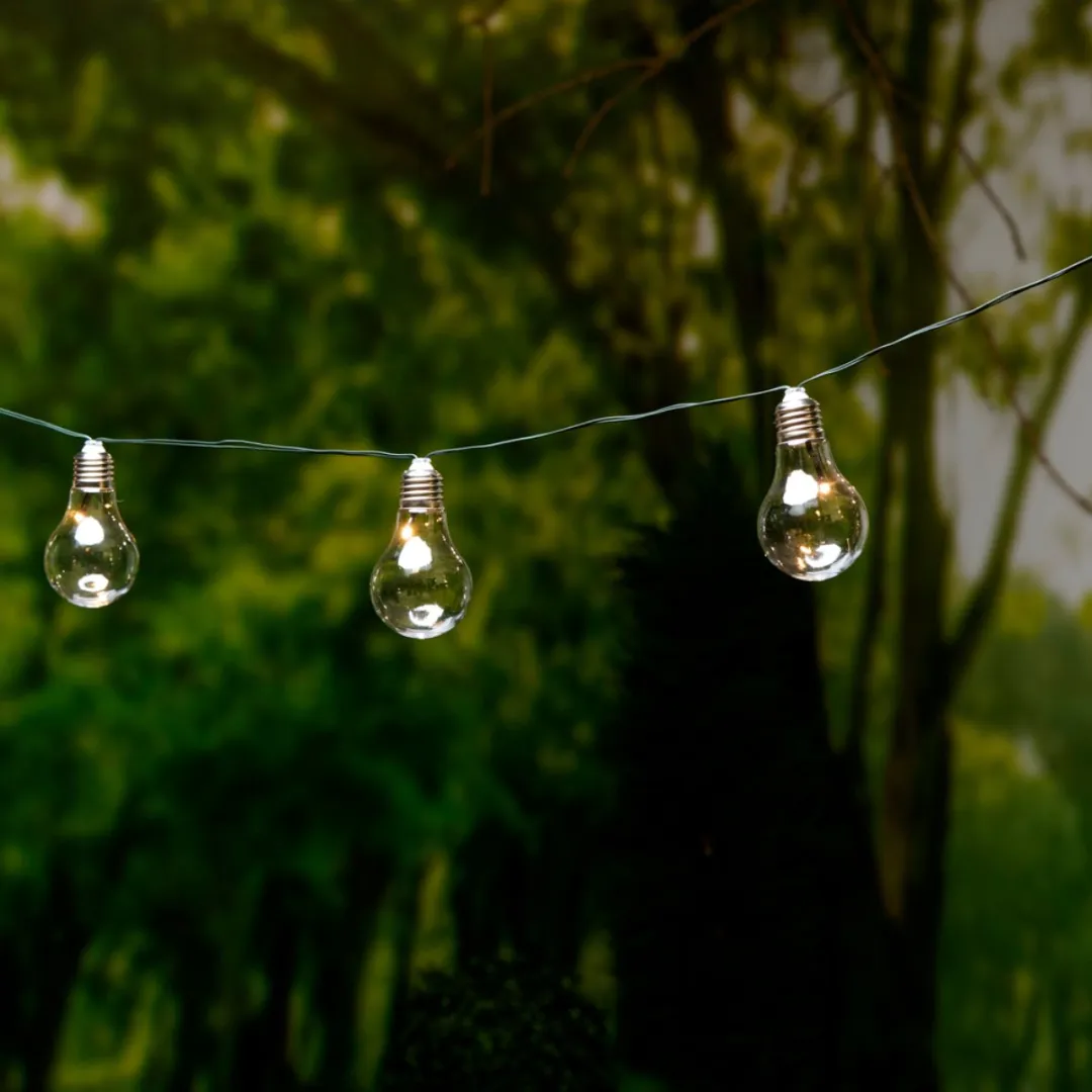 Grundig Solar Lichtslinger 4.7m - 10 LED Groen