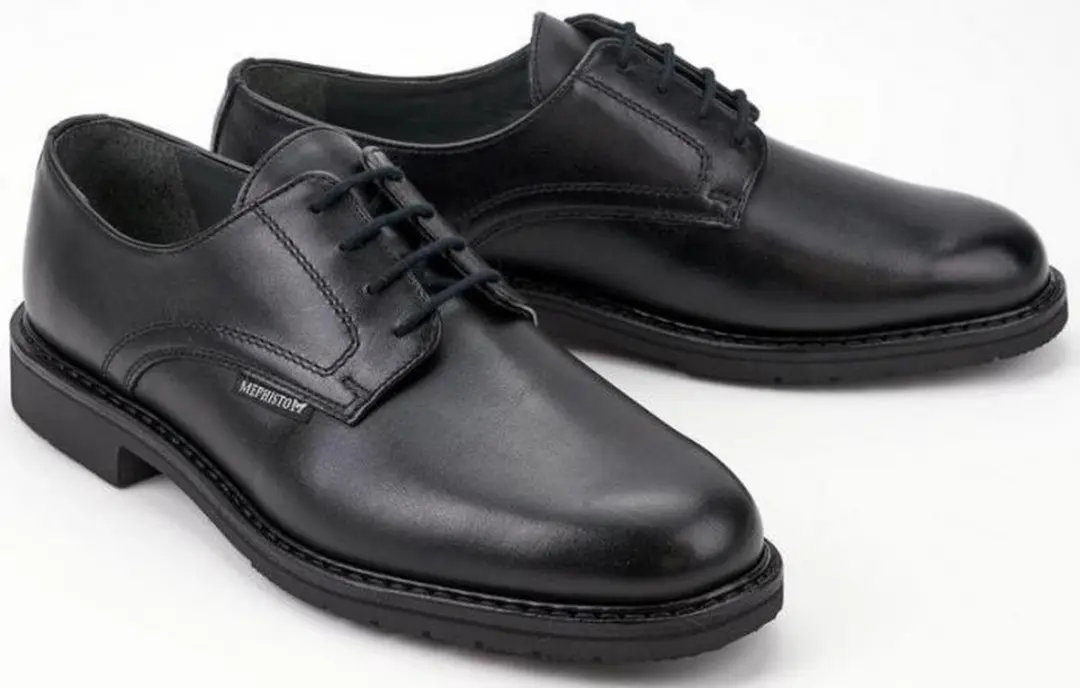 Mephisto MARLON 9000-00 zwart lederen heren *hand made* veterschoen