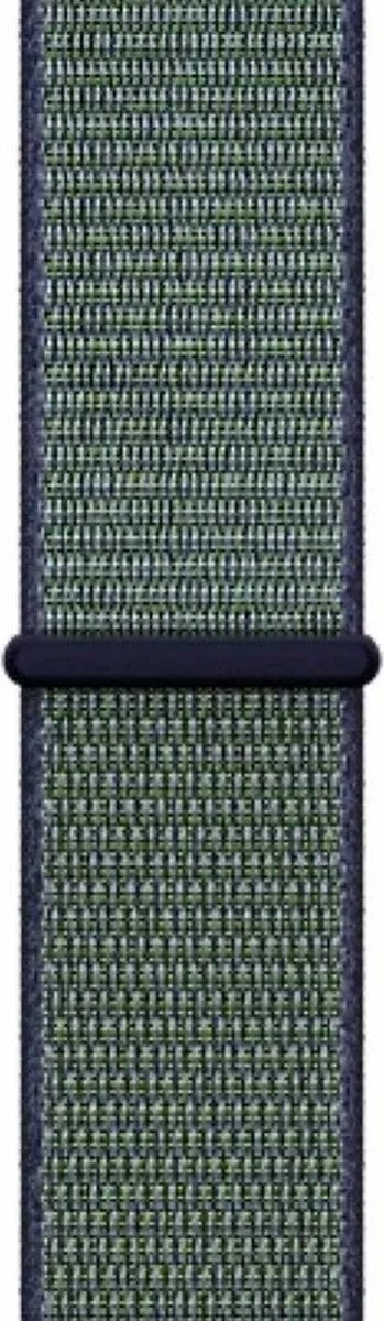 Apple Nike Sport Loop Apple Watch Band - Blauw - S/M