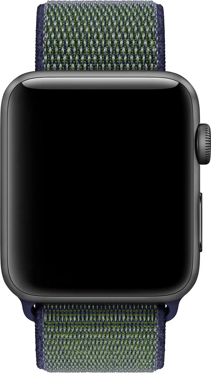 Apple Nike Sport Loop Apple Watch Band - Blauw - S/M