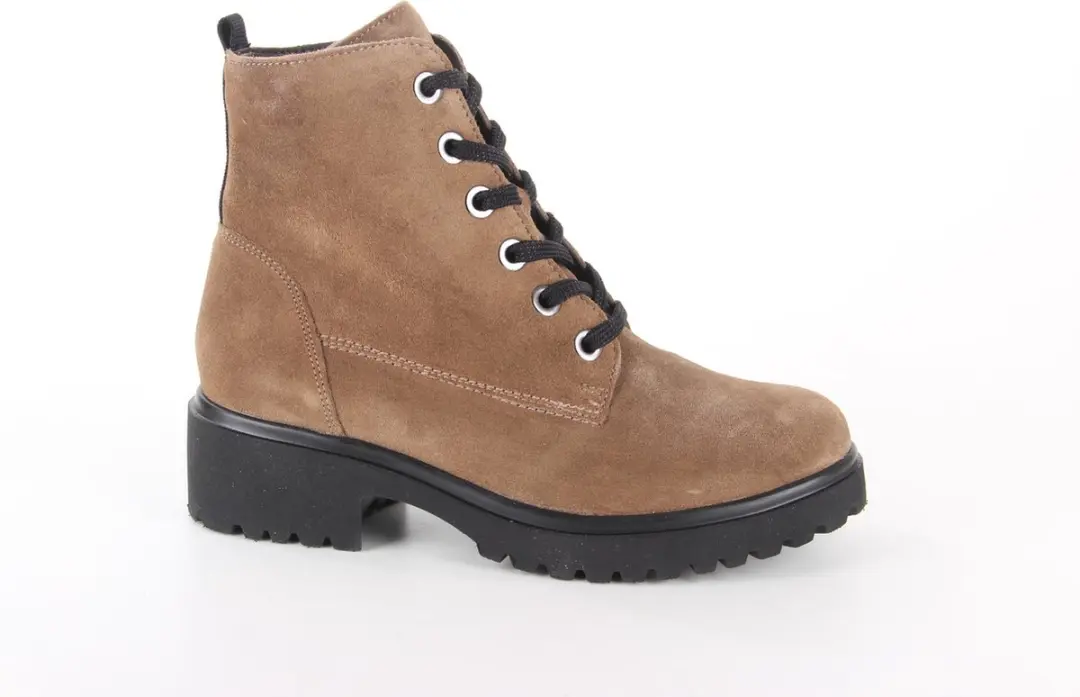 Waldlaufer dames veterboots sportief maat 38,5 (5,5) bruin