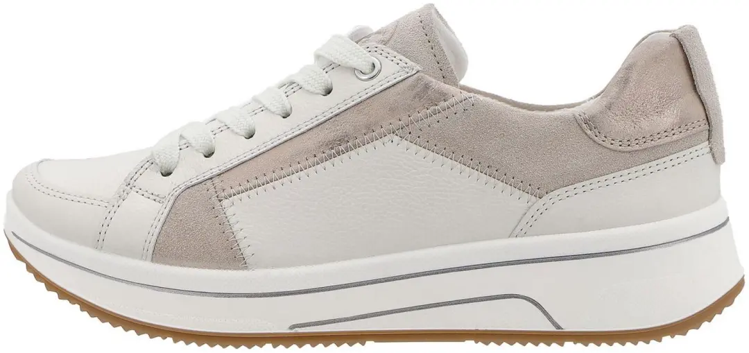 ara dames veterschoenen beige maat 37