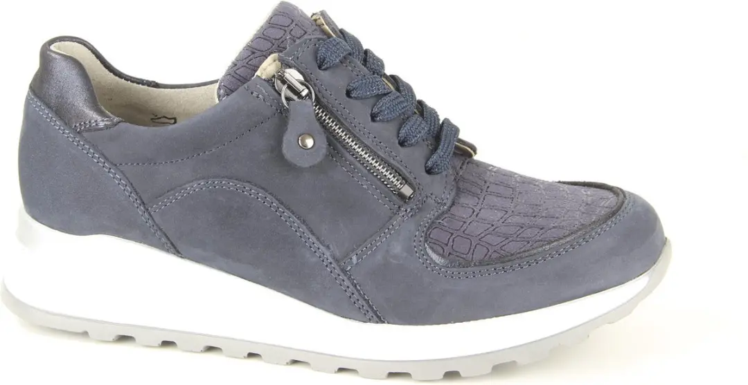 Waldlaufer Orthotritt Sneaker H64007 334 217 H Marine Donkerblauw