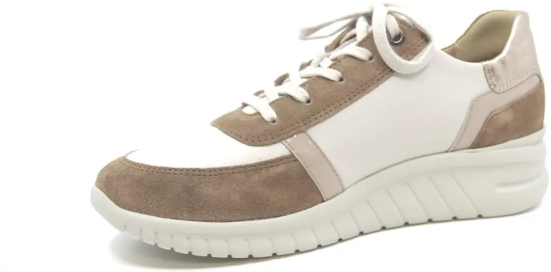 Hartjes WAVE SHOE Sneakers Dames - Bruin - 41 - afbeelding 2 van 6