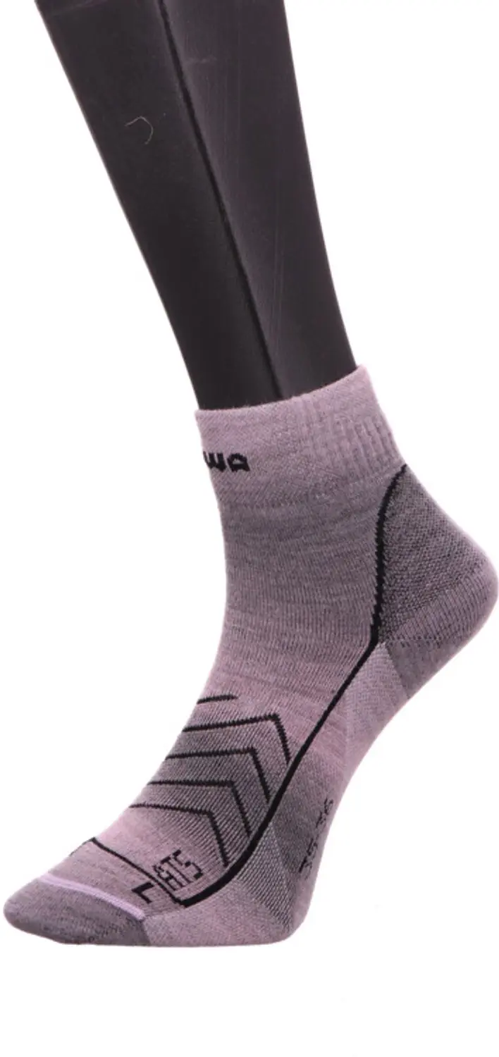LOWA unisex veterschoenen roze maat 41