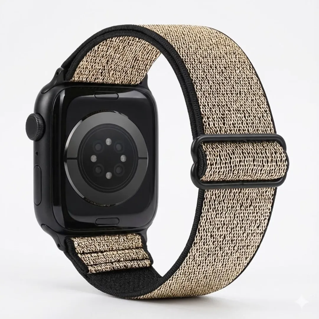 NUVEX Roségoud Nylon Apple Watch Band