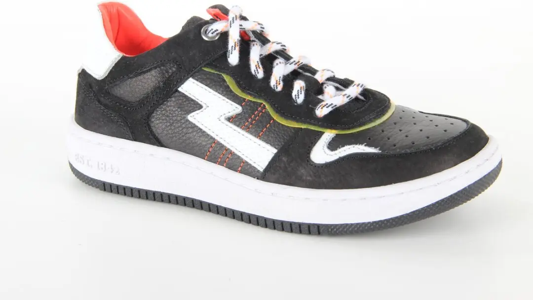 Track Style 322365-W2 jongens veterschoenen maat 33 zwart
