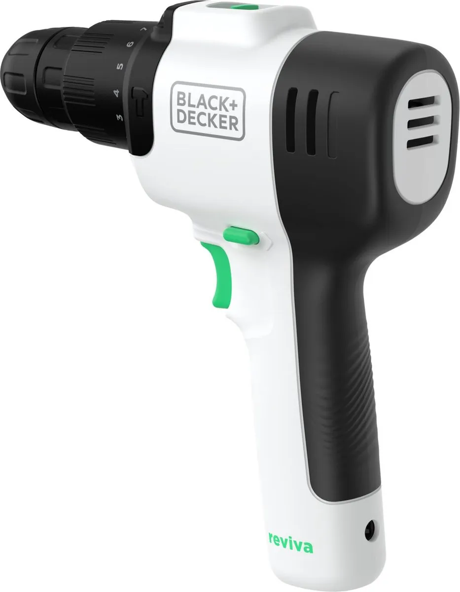 BLACK+DECKER Reviva REVHD12C-QW Schroefklopboormachine 12V 1.5Ah
