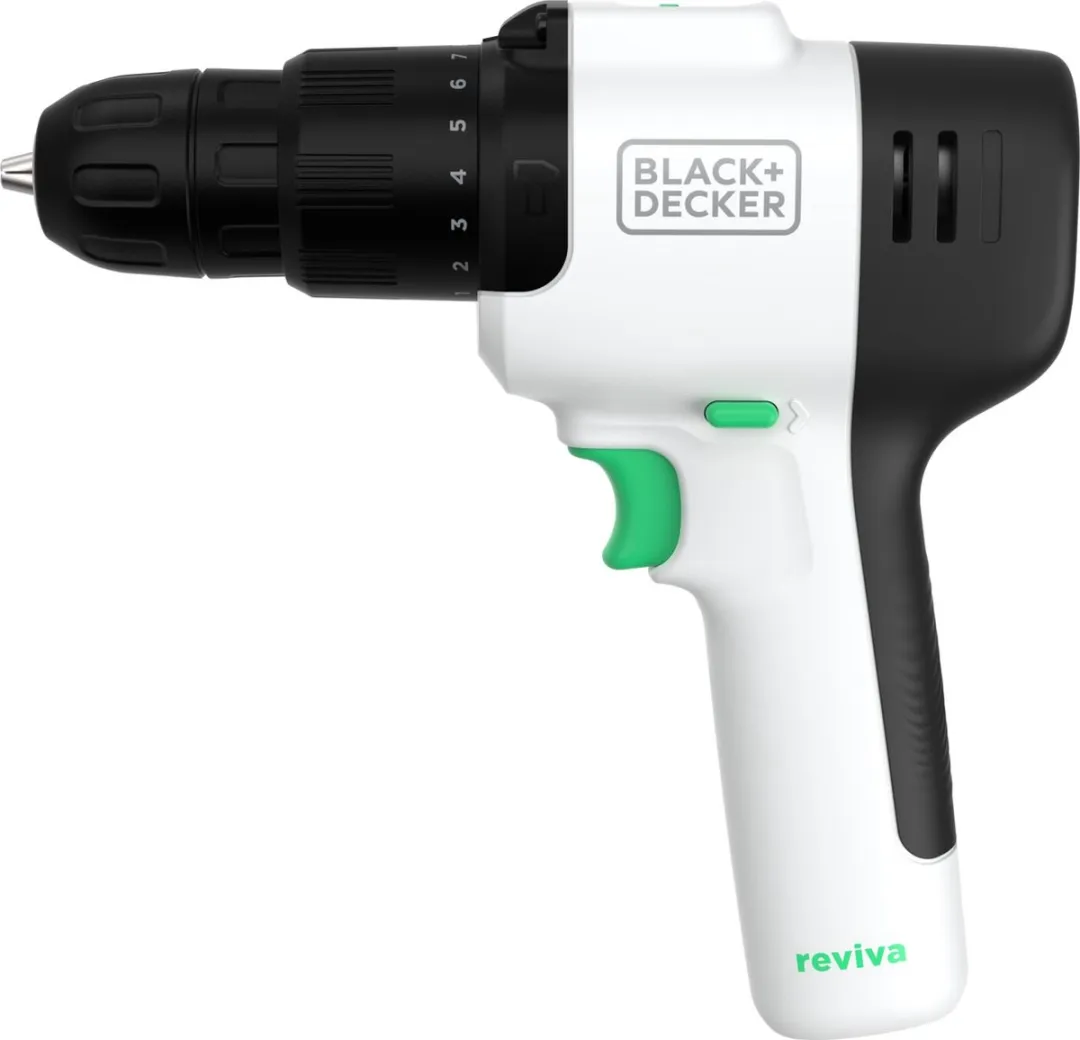 BLACK+DECKER Reviva REVHD12C-QW Schroefklopboormachine 12V 1.5Ah