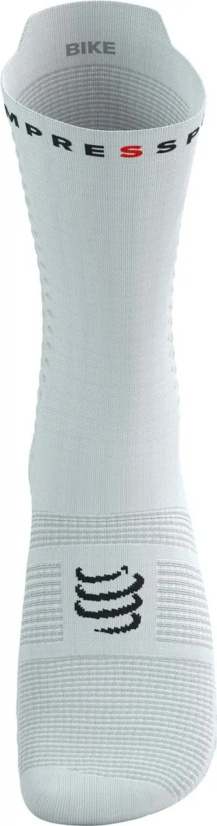 Compressport Pro Racing Socks v4.0 Bike - Fietssokken - Wit/Zwart - afbeelding 4 van 6