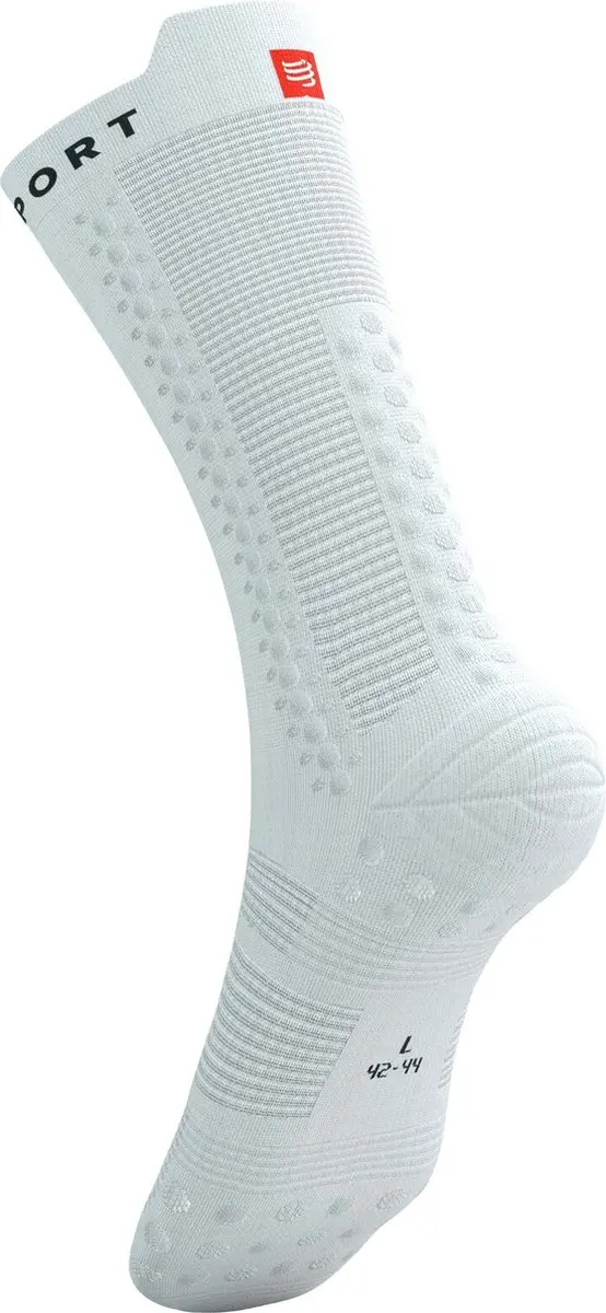Compressport Pro Racing Socks v4.0 Bike - Fietssokken - Wit/Zwart - afbeelding 3 van 6