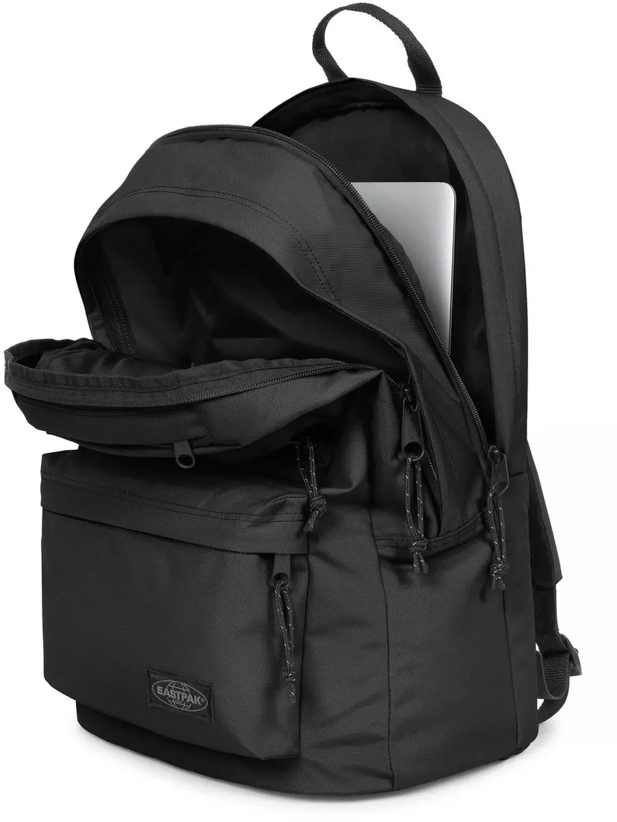 Eastpak Double Office Rugzak - 30L - 17 inch laptopvak - Zwart - afbeelding 6 van 6