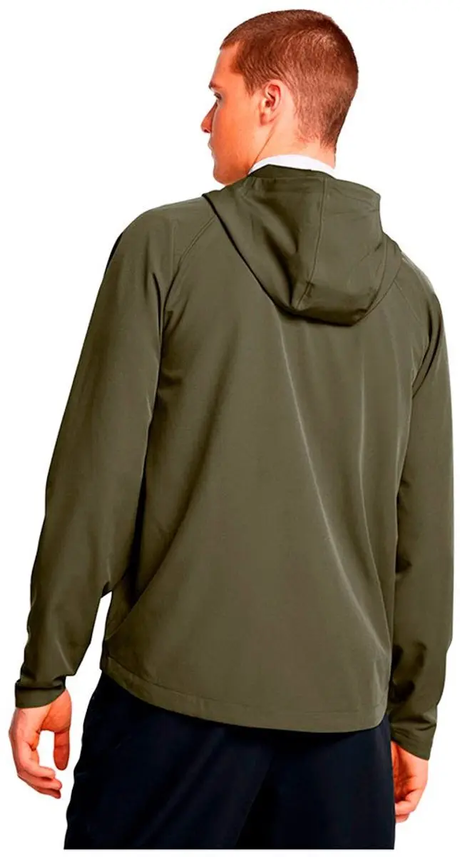 Under Armour Unstoppable Left Chest Jas - Donkergroen - S - afbeelding 2 van 6
