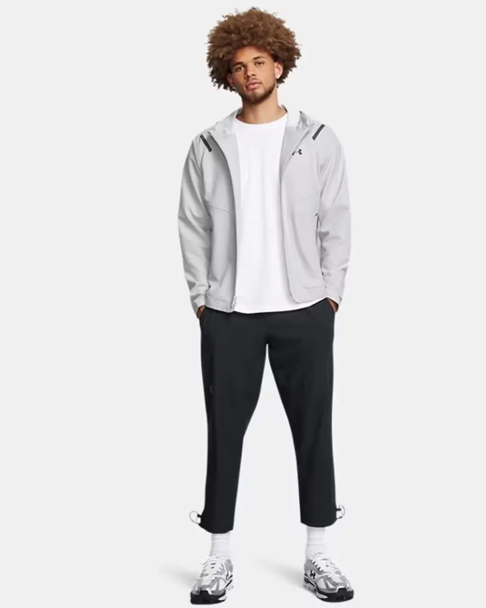 Under Armour Unstoppable Left Chest Jas - Halo Gray - XL - afbeelding 4 van 6