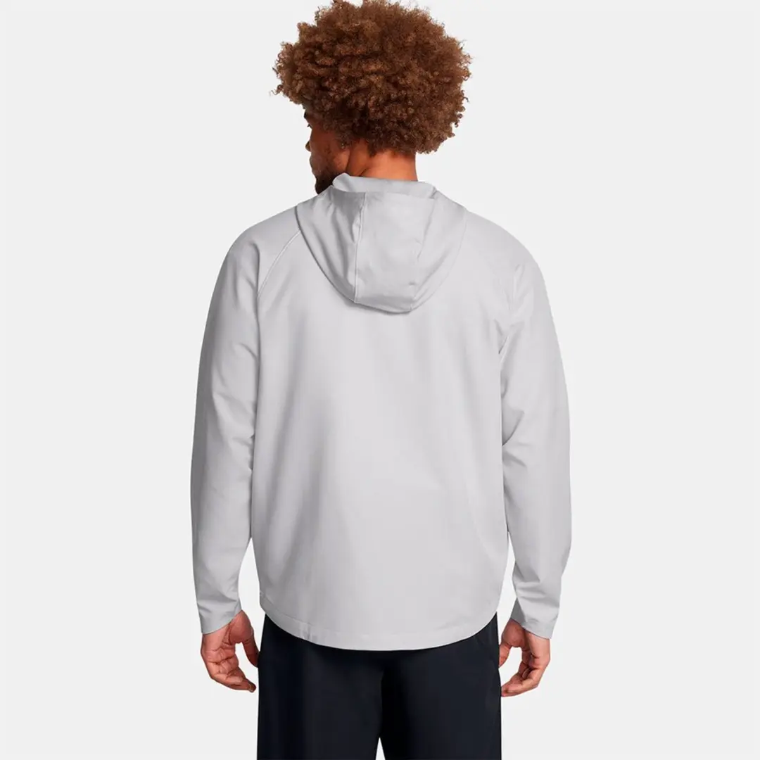 Under Armour Unstoppable Left Chest Jas - Halo Gray - XL - afbeelding 2 van 6