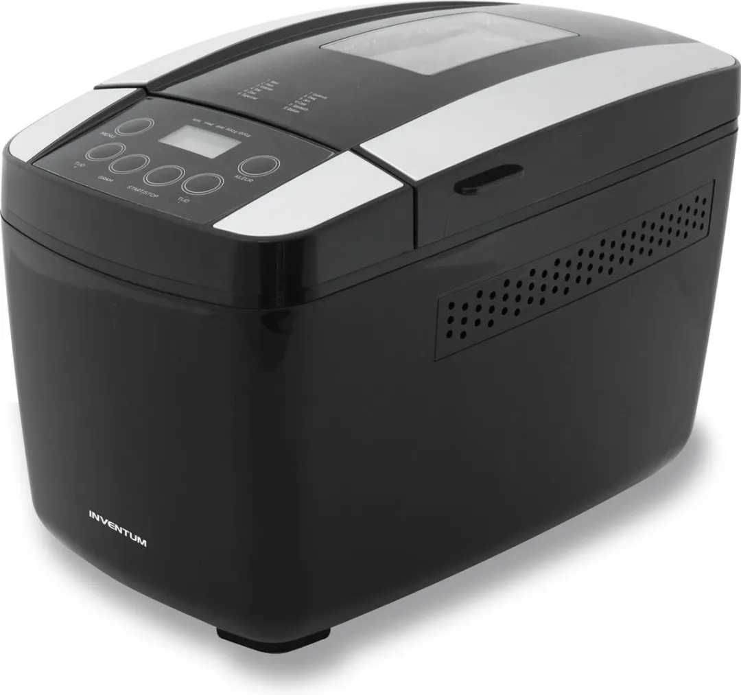 Inventum BM125 Broodbakmachine - 12 Programma's - 1200g - Zwart