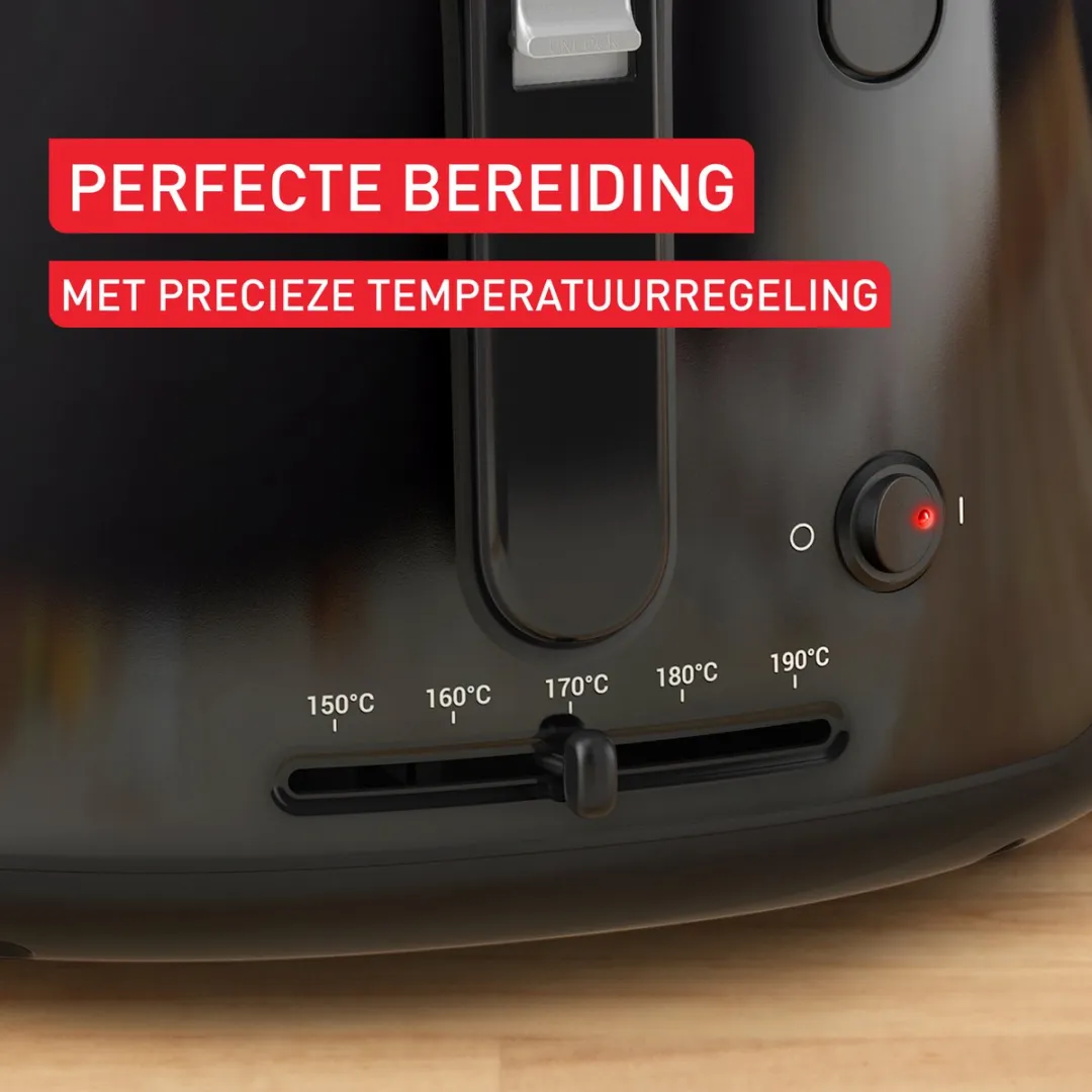 Tefal Vision FF2528 Frituurpan 2.1L 1900W - Zwart