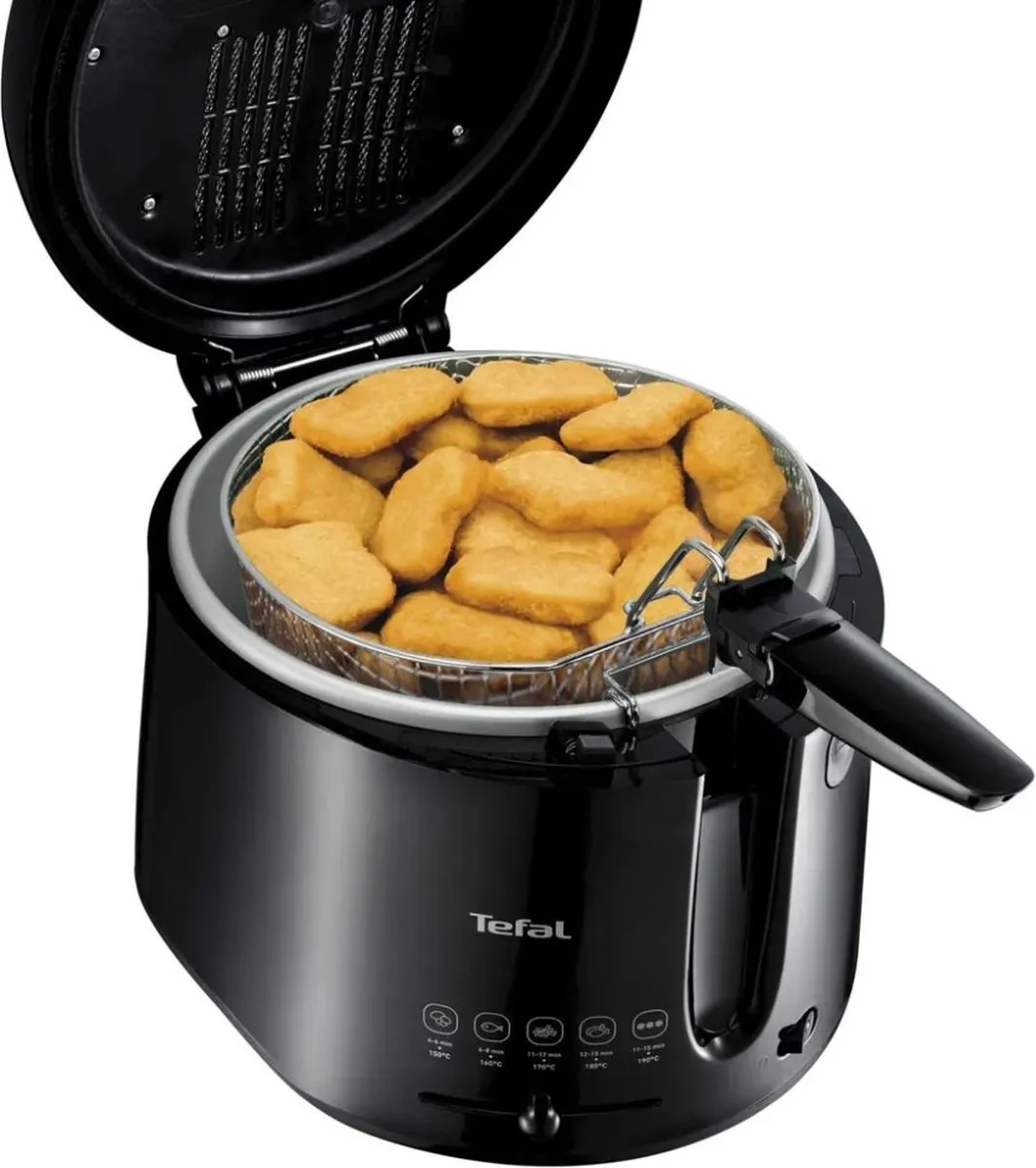 Tefal Maxi Fry Friteuse 2L - 1900W - Zwart