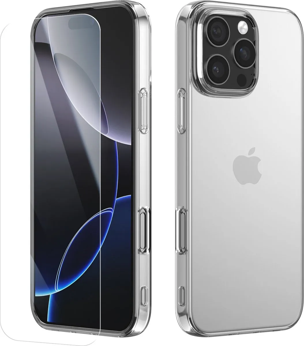 NUVEX iPhone 16 Pro Max Hoesje Transparant