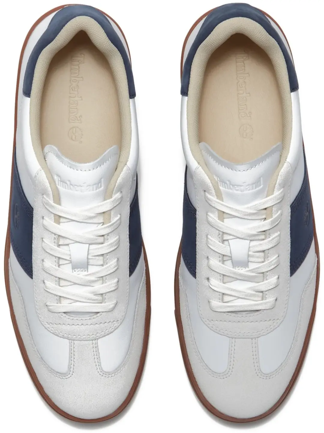Timberland Lisbon Street Sneakers - Wit/Donkerblauw - afbeelding 4 van 6