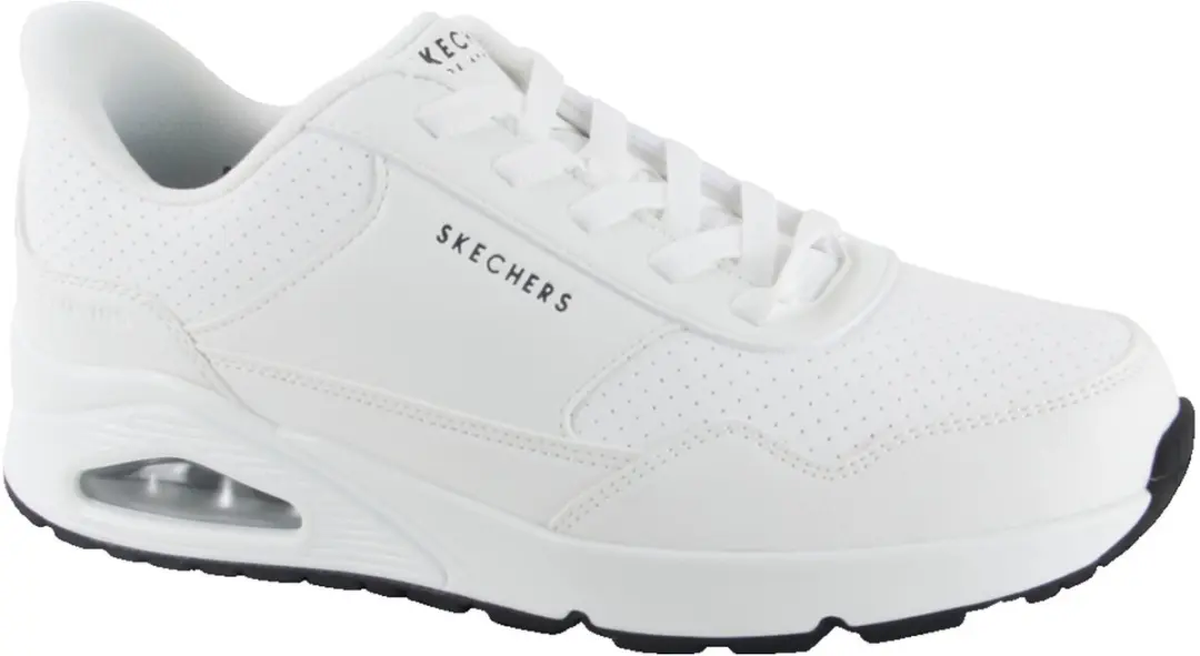 Skechers Instapper Hands-Free Slip-Ins 183023 WHT UNO Banksia Luxe Wit