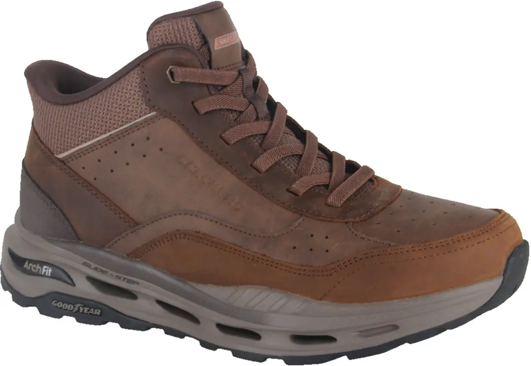 Skechers 205872 CDB heren veterboots sportief maat 47 bruin
