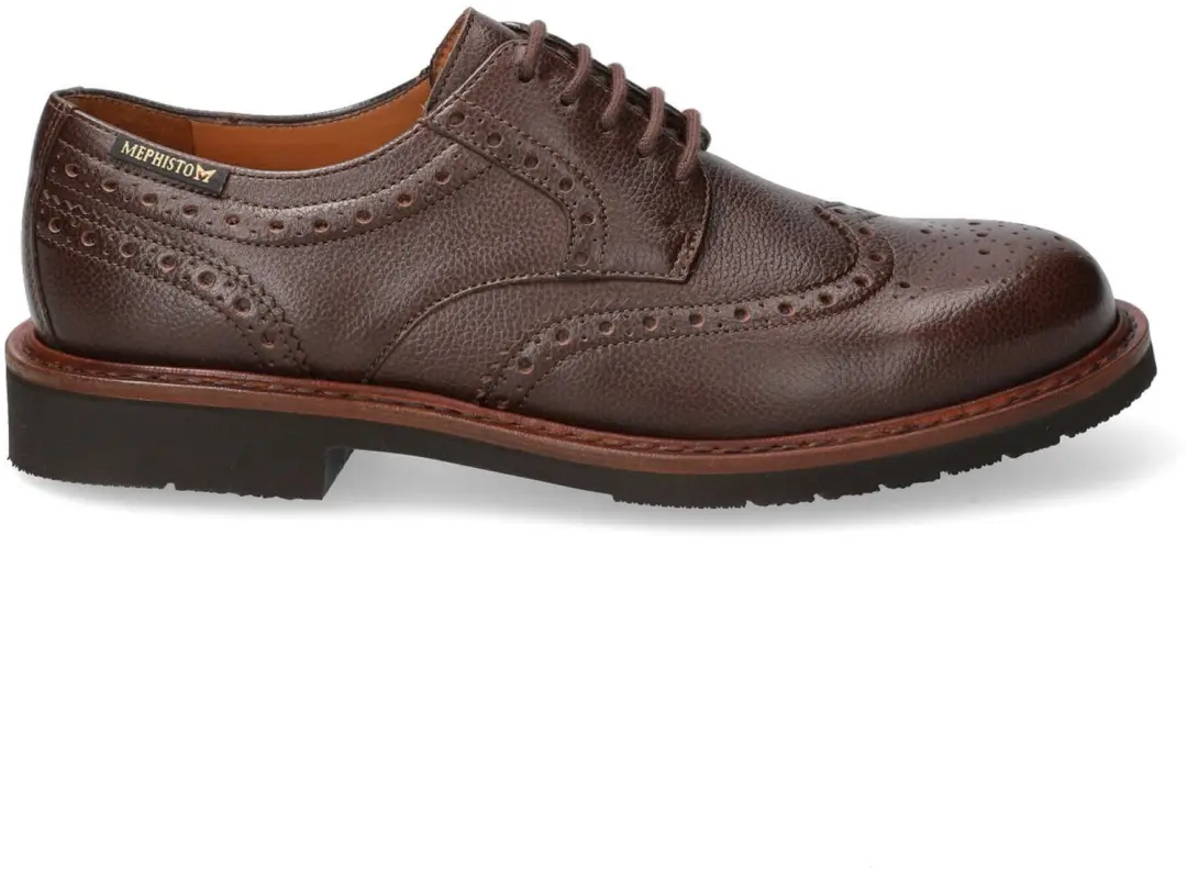Mephisto heren veterschoenen bruin maat 46